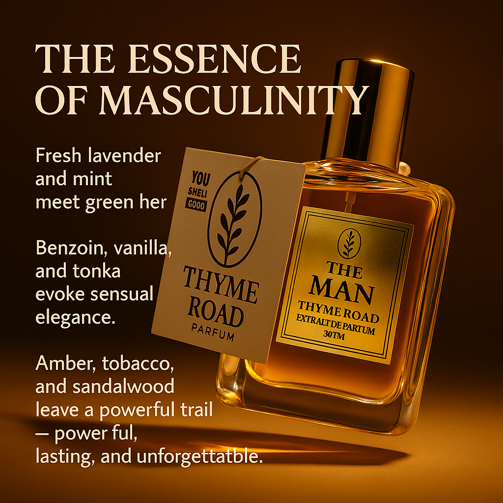 THE MAN by Thyme Road – Extrait de Parfum (50 mL)
