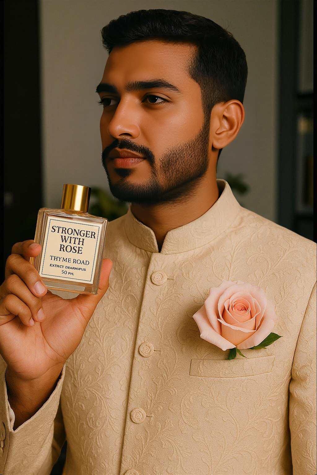 STRONGER WITH ROSE by Thyme Road – Extrait de Parfum (50 mL)