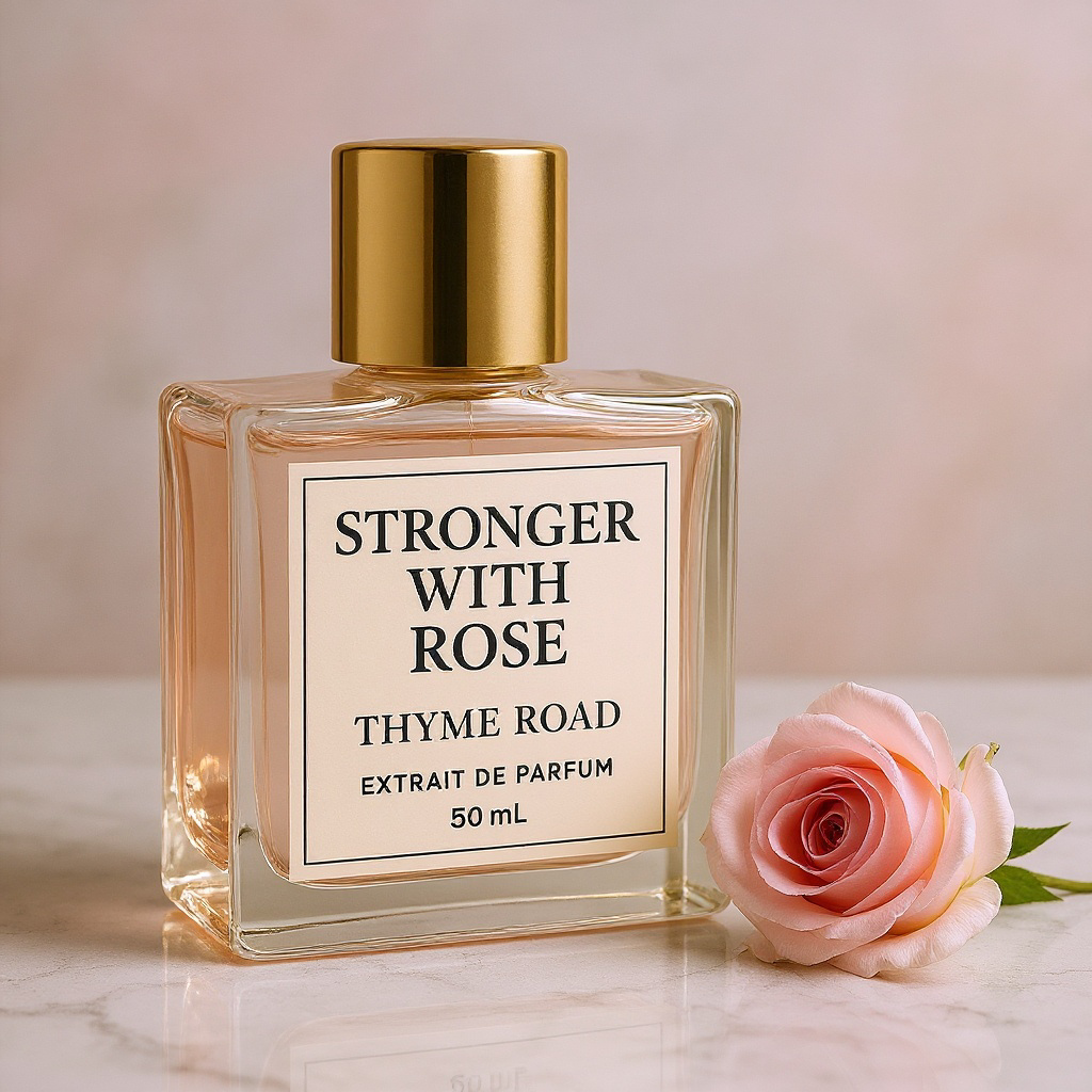 STRONGER WITH ROSE by Thyme Road – Extrait de Parfum (50 mL)