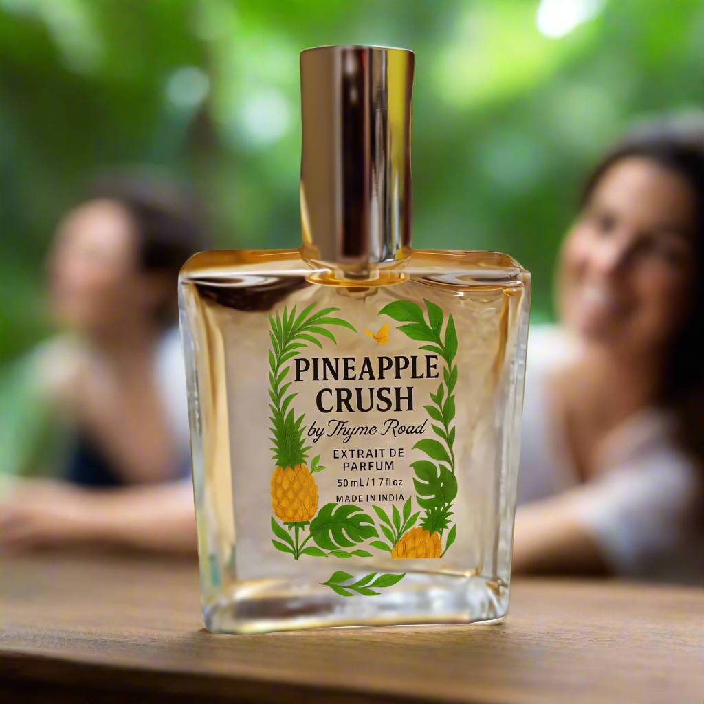 Pineapple Crush by Thyme Road – Bold Unisex Extrait de Parfum | Inspired by Creed Aventus | Long-Lasting Fruity Woody Scent – 50 mL
