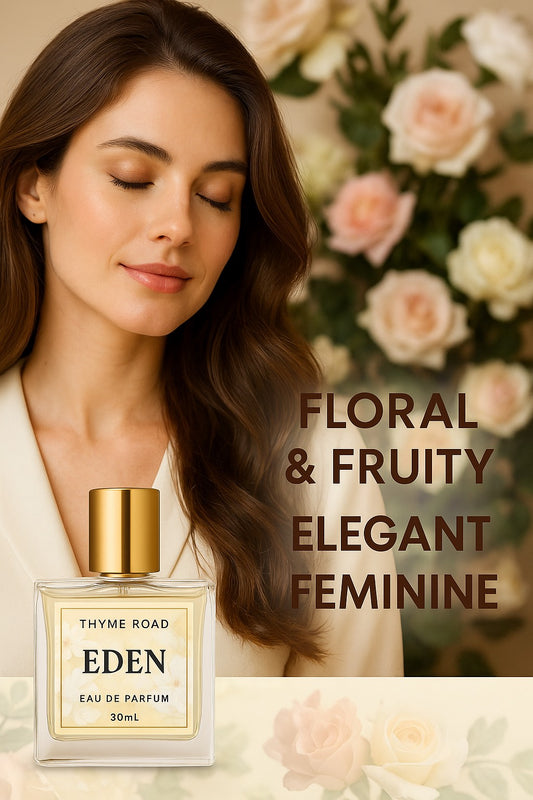 Eden by Thyme Road – Luxury Floral Fruity Perfume for Women | Inspired by Gucci Fl*ra | Long-Lasting Eau de Parfum 30mL