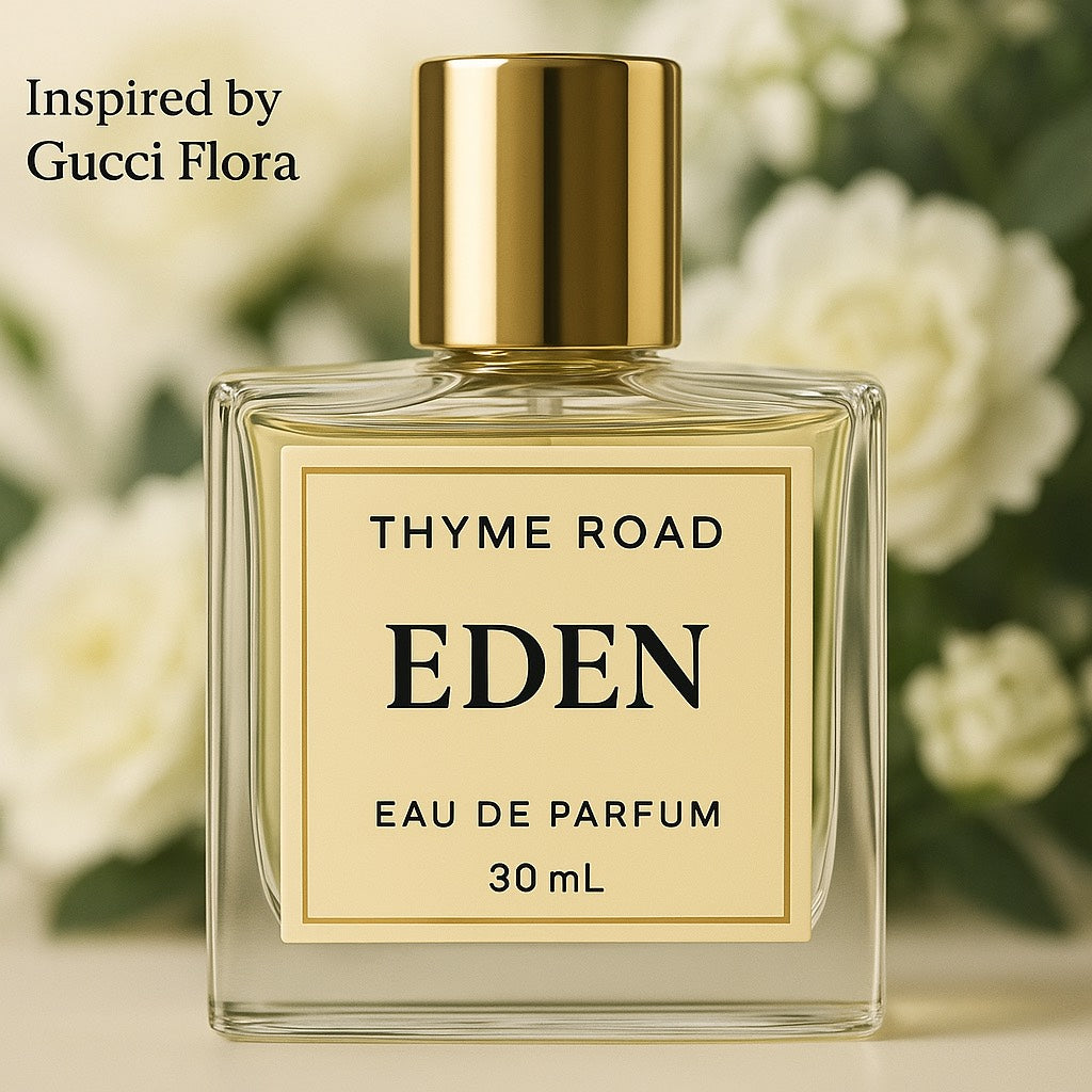 Eden by Thyme Road – Luxury Floral Fruity Perfume for Women | Inspired by Gucci Fl*ra | Long-Lasting Eau de Parfum 30mL
