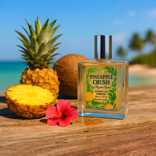 Pineapple Crush by Thyme Road – Bold Unisex Extrait de Parfum | Inspired by Creed Aventus | Long-Lasting Fruity Woody Scent – 50 mL